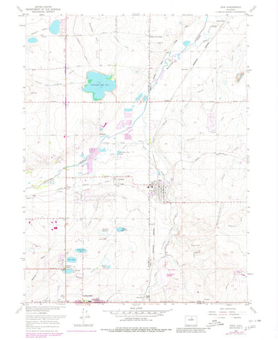 United States Geological Survey Erie, CO (1967, 24000-Scale) digital map