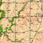United States Geological Survey Erie, KS (1948, 62500-Scale) digital map