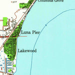 United States Geological Survey Erie, MI-OH (1952, 24000-Scale) digital map