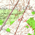 United States Geological Survey Erie, MI-OH (1952, 24000-Scale) digital map