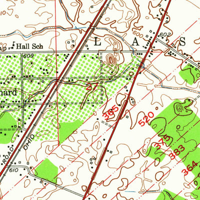 United States Geological Survey Erie, MI-OH (1952, 24000-Scale) digital map
