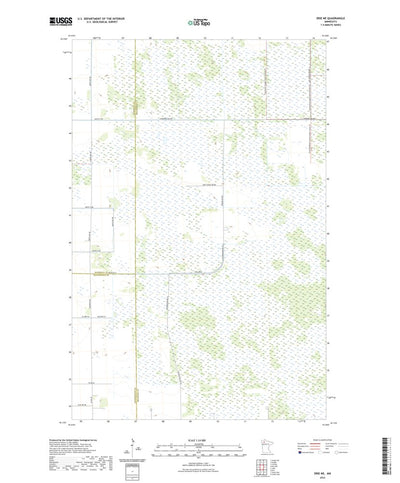 United States Geological Survey Erie NE, MN (2022, 24000-Scale) digital map