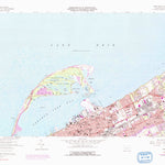 United States Geological Survey Erie North, PA (1957, 24000-Scale) digital map