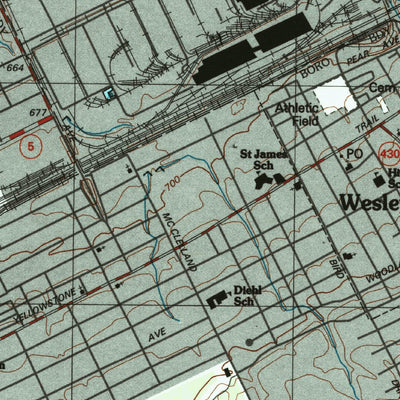 United States Geological Survey Erie North, PA (1996, 24000-Scale) digital map