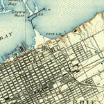 United States Geological Survey Erie, PA (1900, 62500-Scale) digital map