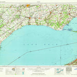 United States Geological Survey Erie, PA-OH (1965, 250000-Scale) digital map