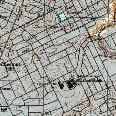 United States Geological Survey Erie South, PA (1996, 24000-Scale) digital map
