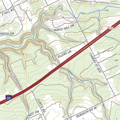 United States Geological Survey Erie South, PA (2023, 24000-Scale) digital map