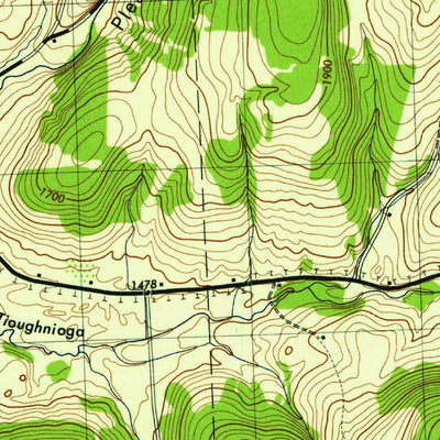 United States Geological Survey Erieville, NY (1944, 31680-Scale) digital map