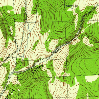 United States Geological Survey Erieville, NY (1944, 31680-Scale) digital map