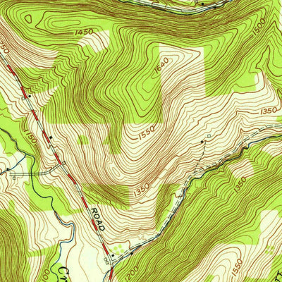 United States Geological Survey Erin, NY (1954, 24000-Scale) digital map