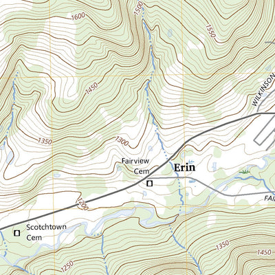 United States Geological Survey Erin, NY (2023, 24000-Scale) digital map