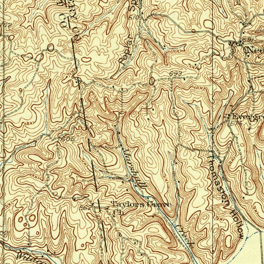 Erin, TN (1931, 62500-Scale) Map by United States Geological Survey ...