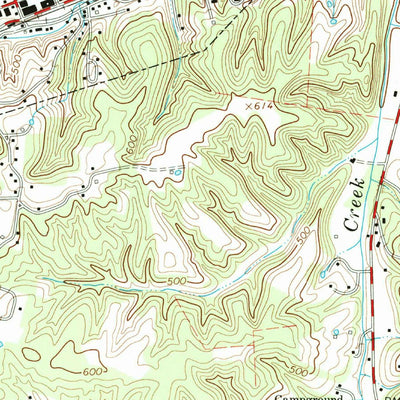 United States Geological Survey Erin, TN (1965, 24000-Scale) digital map