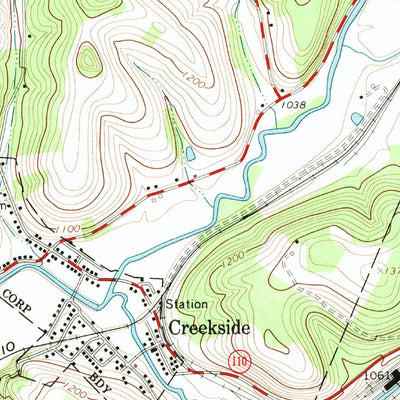 United States Geological Survey Ernest, PA (1963, 24000-Scale) digital map