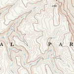 United States Geological Survey Ernst Valley, TX (1971, 24000-Scale) digital map