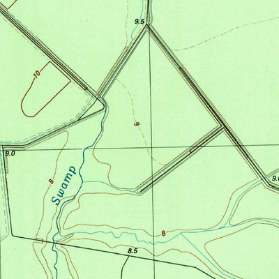 United States Geological Survey Ernul, NC (1998, 24000-Scale) digital map