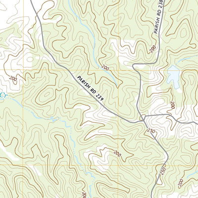 United States Geological Survey Eros, LA (2020, 24000-Scale) digital map