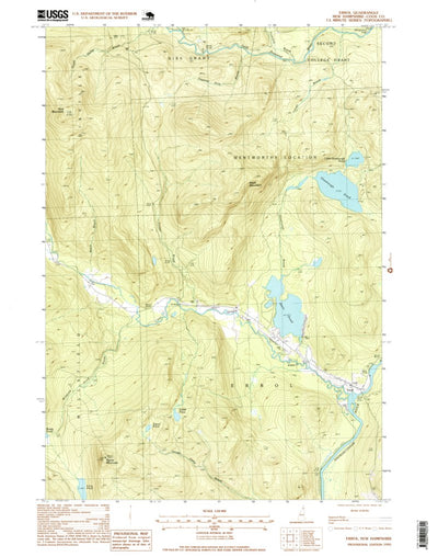 United States Geological Survey Errol, NH (1995, 24000-Scale) digital map