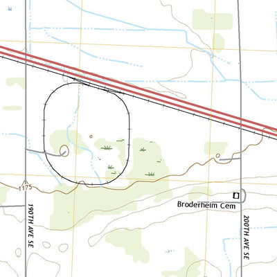 United States Geological Survey Erskine, MN (2022, 24000-Scale) digital map