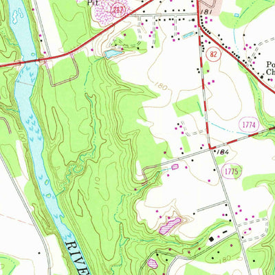 United States Geological Survey Erwin, NC (1973, 24000-Scale) digital map