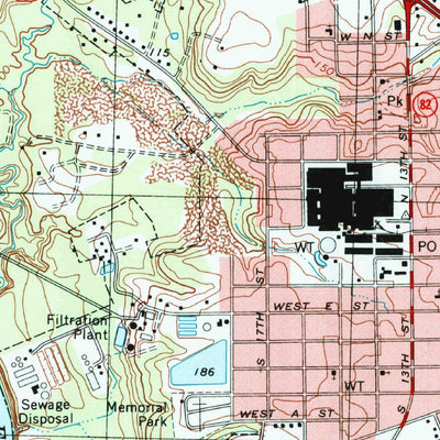 United States Geological Survey Erwin, NC (1997, 24000-Scale) digital map