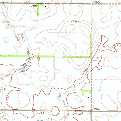United States Geological Survey Erwin, SD (1968, 24000-Scale) digital map