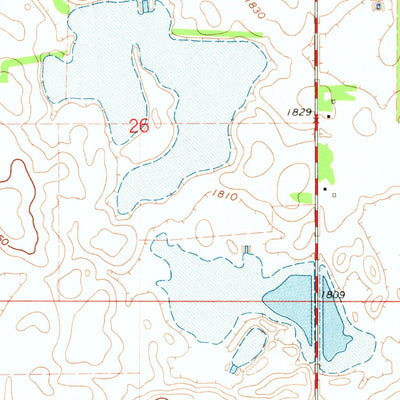 United States Geological Survey Erwin, SD (1968, 24000-Scale) digital map