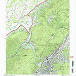 United States Geological Survey Erwin, TN (2003, 24000-Scale) digital map