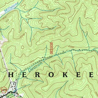 United States Geological Survey Erwin, TN (2003, 24000-Scale) digital map