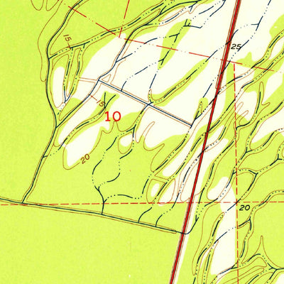 United States Geological Survey Erwinville, LA (1954, 24000-Scale) digital map