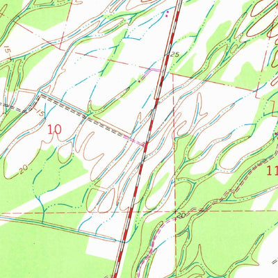 United States Geological Survey Erwinville, LA (1962, 24000-Scale) digital map