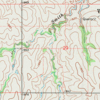 United States Geological Survey Esbon, KS (1969, 24000-Scale) digital map
