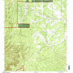 United States Geological Survey Escabosa, NM (1995, 24000-Scale) digital map
