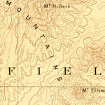 United States Geological Survey Escalante E, UT-AZ (1886, 250000-Scale) digital map