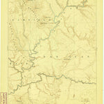 United States Geological Survey Escalante E, UT-AZ (1892, 250000-Scale) digital map