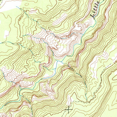United States Geological Survey Escalante Forks, CO (1973, 24000-Scale) digital map