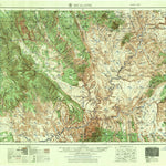 United States Geological Survey Escalante, UT-AZ (1956, 250000-Scale) digital map