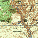 United States Geological Survey Escalante, UT-AZ (1956, 250000-Scale) digital map