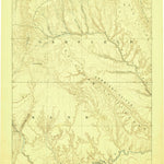 United States Geological Survey Escalante W, UT-AZ (1886, 250000-Scale) digital map