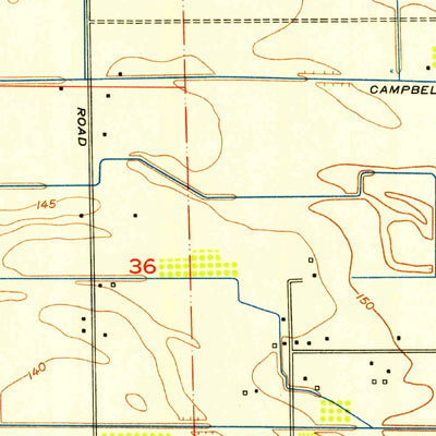 United States Geological Survey Escalon, CA (1953, 24000-Scale) digital map