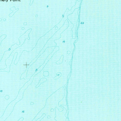 United States Geological Survey Escanaba, MI (1958, 62500-Scale) digital map