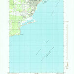 United States Geological Survey Escanaba, MI (1985, 24000-Scale) digital map