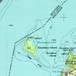 United States Geological Survey Escanaba, MI-WI (1954, 250000-Scale) digital map