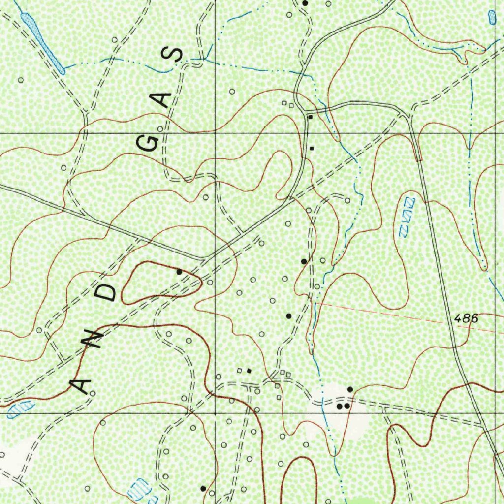 Escobas, TX (1980, 24000-Scale) Map by United States Geological Survey ...