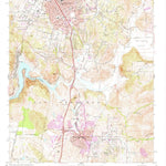 United States Geological Survey Escondido, CA (1968, 24000-Scale) digital map