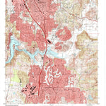 United States Geological Survey Escondido, CA (1996, 24000-Scale) digital map