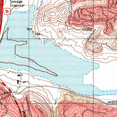 United States Geological Survey Escondido, CA (1996, 24000-Scale) digital map