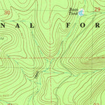 United States Geological Survey Escondido Mountain, NM (1981, 24000-Scale) digital map