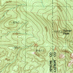 United States Geological Survey Escudilla Mountain, AZ-NM (1991, 24000-Scale) digital map